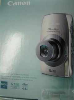 Canon PowerShot ELPH 500 HS IXUS 310 HS 12 1MP Digital Camera Silver 