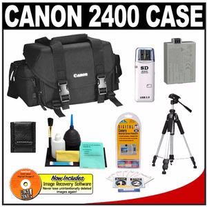 Canon 2400 Digital SLR Camera Bag Case Rebel XS XSi T1i