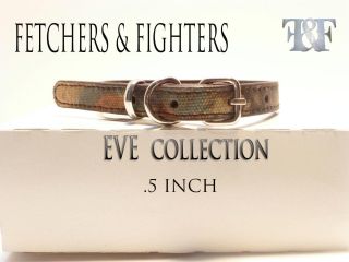 Eve Camouflage Dog Collar Collection