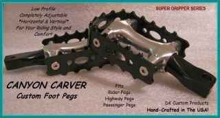 Canyon Carver Foot Pegs Floorboard Harley Davidson