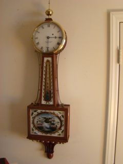 Foster s Campos Mahogany Banjo Clock