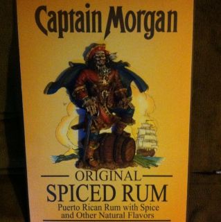Captain Morgan Origional Spiced Rum Plaque