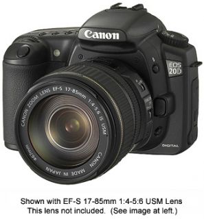 Canon EOS 20D Digital SLR 8.2MP + 18 55mm Lens 5fps~Auto Focus