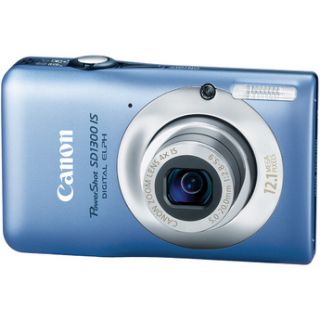 Canon PowerShot SD1300 Is Digital ELPH Camera Blue