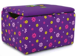 Kids ~ CHILDRENS STORAGE BOX~ JOHN DEERE ~ Purple Toy Box~ 1400
