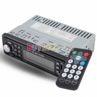 Car Audio Stereo In Dash Fm Receiver With  Player USB SD Input AUX 