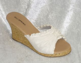 Call It Spring Hanway Wedge Sandals Womens Size 7 New