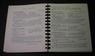 1974 Camp Hill Pennsylvania Civic Club Cookbook Ringbound Recipes 