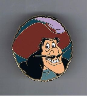 Disney Pin Pins Captain Hook PT52 Series Le WDW