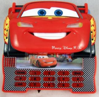   Cars 2 Lightning McQueen Lenticular Face Slide Toy Cell Phone
