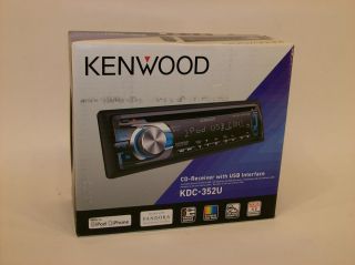 Kenwood KDC352U Car Audio CD Player  WMA Stereo Front USB Input KDC 