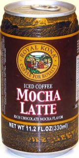 Royal Kona Iced Coffee Mocha Latte 12 Cans