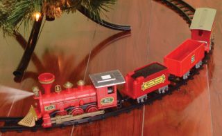   Express Christmas Tree Train Set w Track Decoration Decor