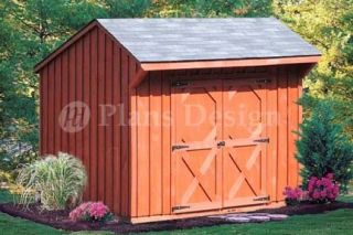 Playhouse or Garden Storage Shed Plans 70608