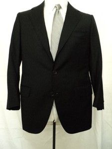RARE $6500 Gianni Campagna Caraceni 2 BTN Grey Suit 38