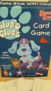 Blues Clues Card Game 2 Fun Games Playing Cards Deck of Cards