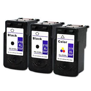 PK Canon PG 210XL CL 211XL Ink Cartridge for PIXMA MP240 MP250 MP280 