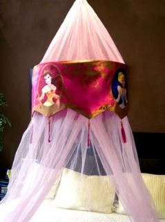 Disney Princess Bed Canopy Baldaquin Style Hard to Find Retired