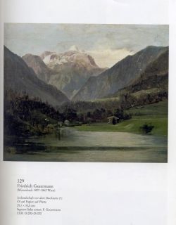 Friedrich Gauermann 1807 1862 See vor Dem Dachstein