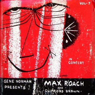 Max Roach Clifford Brown LP Gene Norman GNP125 US 1954 Jazz DG Mono 