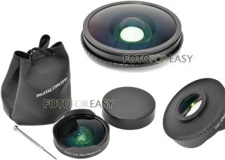 37mm 0 3X Baby Death Fisheye Lens for Video Camcorder