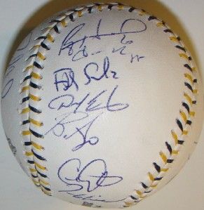2006 NL All Star Team 27 Signed MLB Baseball Major League Baseball 
