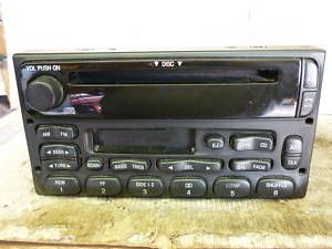    03 Ford Ranger F150 Windstar Radio CD Cassette Player 1F2F 18C868 AA