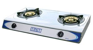 New Solstar GB2SS Table Top LPG Propane Gas Stove Cooker