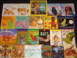 Lot 22 Early Reader Science Picture Books Senses Nature Animals K 1st 