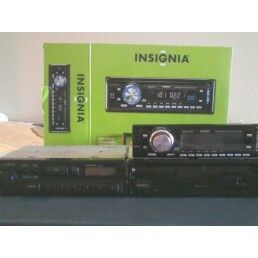 INSIGNIA AUDIO DECK CD PLAYER+ & A TOYOTA CAR STEREO 2 for 1 DEAL 