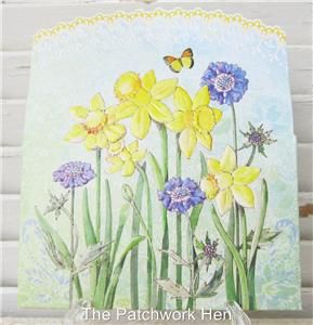 Carol Wilson Daffodils Garden Portfolio Stationery 10 Blank Note Cards 