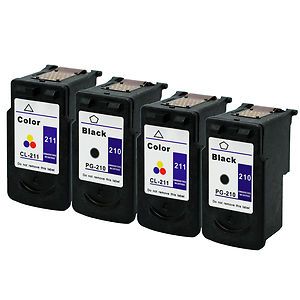 PK Canon PG 210 CL 211 Ink Cartridge for PIXMA MP240 MP250 MP270 