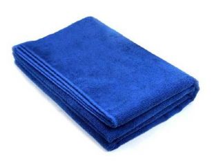 blue car wipe cloth wash cleaning towel micro fibre 30x70cm blue car 