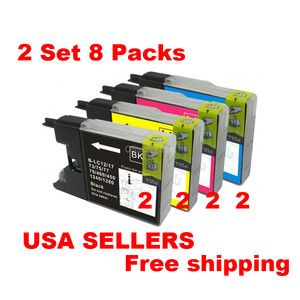 NEW Ink Cartridges for Brother Printer LC71 LC75 MFC J6510DW MFC 