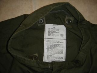 fish tail parka cold weather medium used m 65