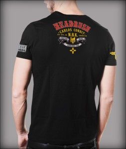 Headrush Carlos Condit Signature MMA Shirt Black Medium