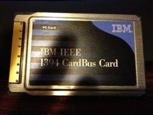IBM IEEE 1394 CardBus PC Card Firewire 2 Ports 19K5680