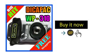 DiCAPac WP 310 Digital Camera Waterproof Housing Underwater Soft Case 