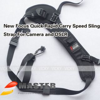 New Focus Quick Rapid Carry Speed Sling Strap For Camera and DSLR