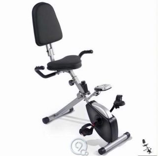   Cardio Exercise Bike Silver Pedal Bicycle Workout Machine