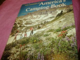   CAMPING BOOK Vintage Guide PAUL CARDWELL Hiking Equipment Survival
