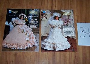 Wedding Hostess Gown Ladies of Fashion 11 Doll Crochet Pattern 