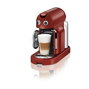 Nespresso Maestria C500 Espresso Cappuccino Machine w Coffee Rosso New 
