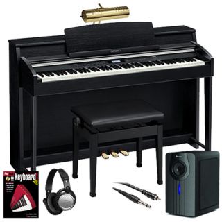 Casio Celviano AP620 88 Key Digital Piano Complete Home Bundle Plus 