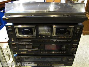    System RX501 Receiver XL M701 6 Disc TD W301 Cass AL A151 Turntable