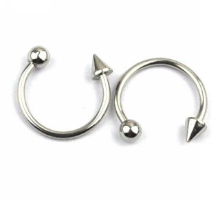   Ball Cartilage Rings Horseshoe Earring Piercing Jewelry CBR087