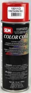 SEM Color Coat Firethorn Red Vinyl Spray Auto Paint