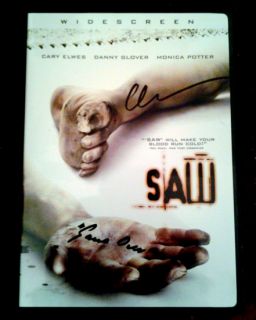 Cary Elwes Dr Gordon Autographed Saw DVD Brand New