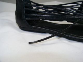 LUCKY BRAND Caryl Black Sandals Size 6 Womens Shoes $59 Retail