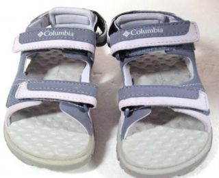 NEW Columbia Girls Castle Point Purple Sandals Youth Size 8